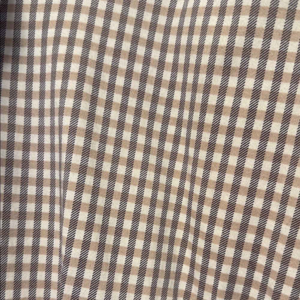 Black and White Checkered Fabric